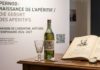 Reconstitution visuelle de l'univers de l'exposition dédiée à Henri-Louis Pernod à la Maison de l'Absinthe au Val-de-Travers.