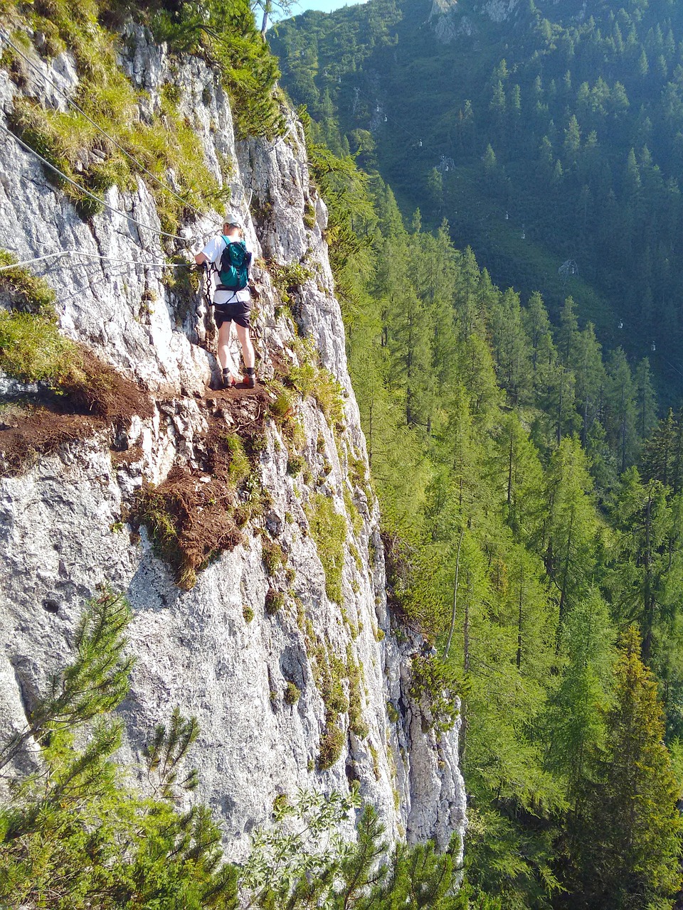 Via Ferrata du Tichodrome Image pour illustrer la Via Ferrata du Tichodrome à Val-de-Travers