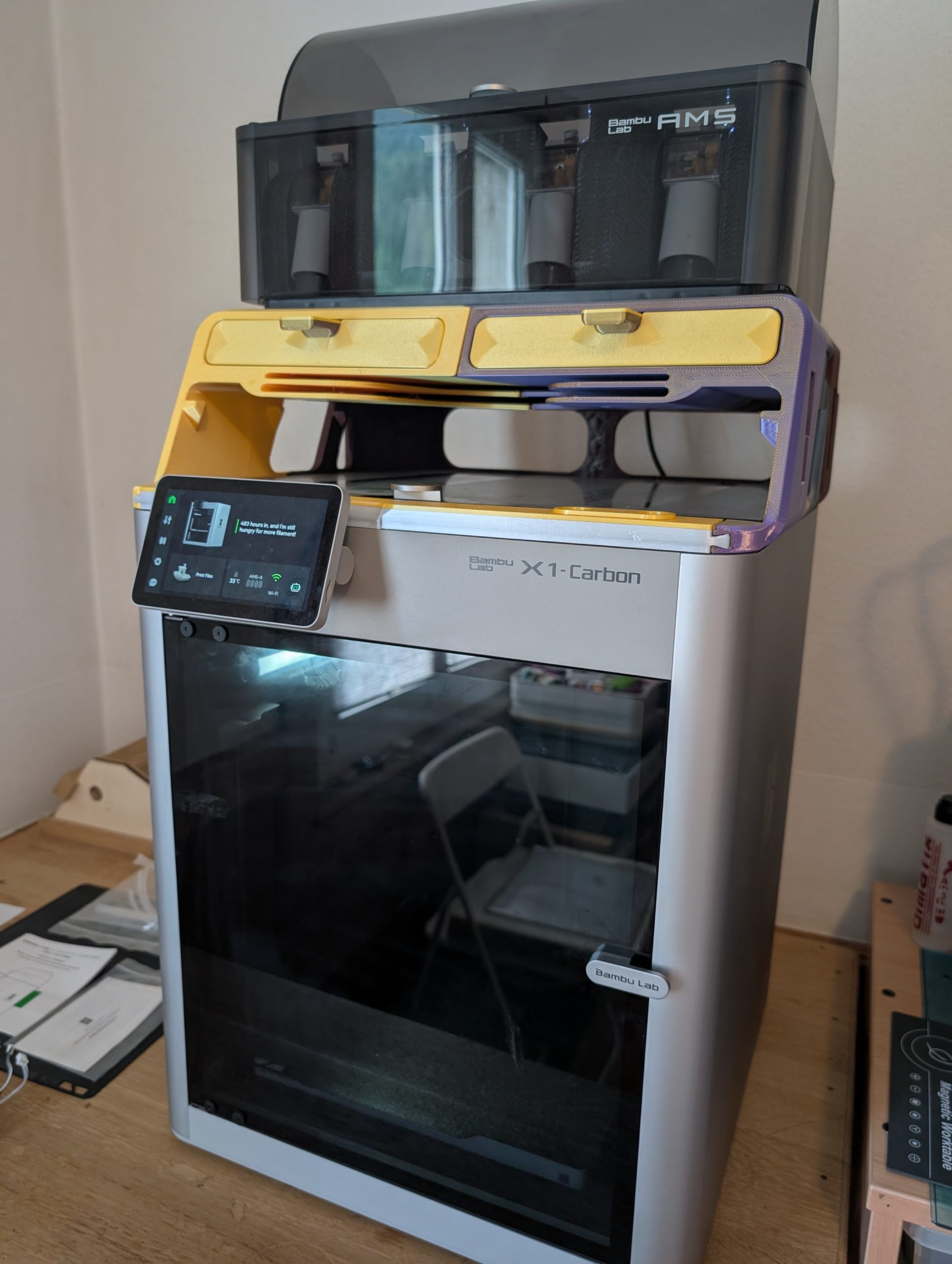 Imprimante 3D : Bambu Lab X1C Combo + AMS avec accessoires