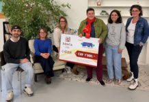 Remise du don du Zonta Club Sainte-Croix Val-de-Travers à l’association Le Spot à Val-de-Travers